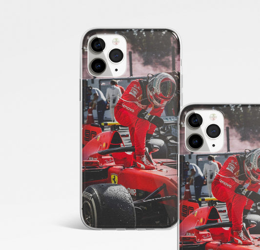 Charles Leclerc Ferrari F1 phone case