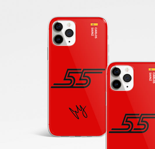 Carlos Sainz F1 phone case