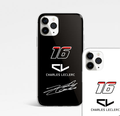 Charles Leclerc 16 F1 phone case