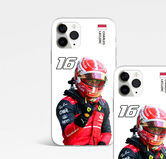 Charles Leclerc Formula 1 phone case