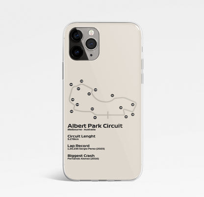 Albert Park Circuit Australia Formula 1 phone case