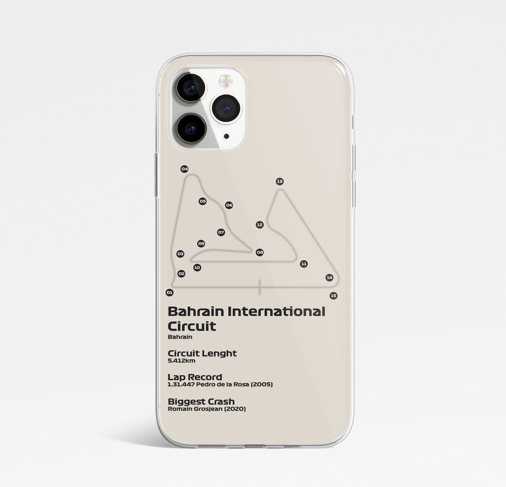 Bahrain International Circuit Formula 1 phone case