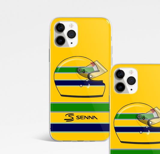 Ayrton Senna F1 phone case. Iphone, Samsung, Huawei.