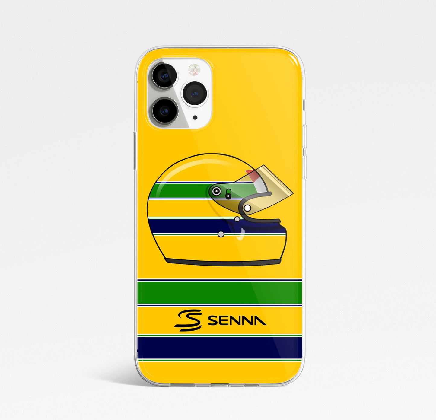 Ayrton Senna F1 phone case. Iphone, Samsung, Huawei.